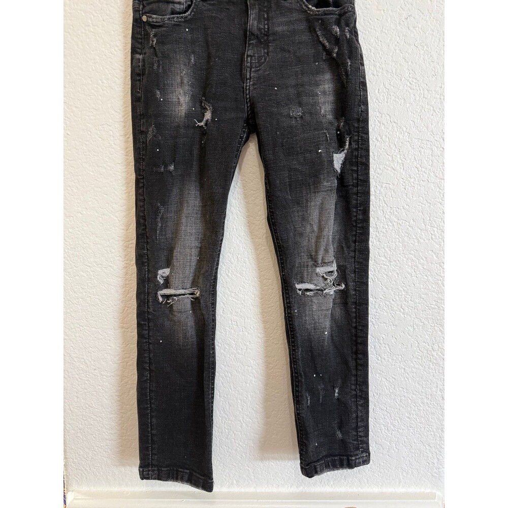 Boys distressed jeans size 10-12